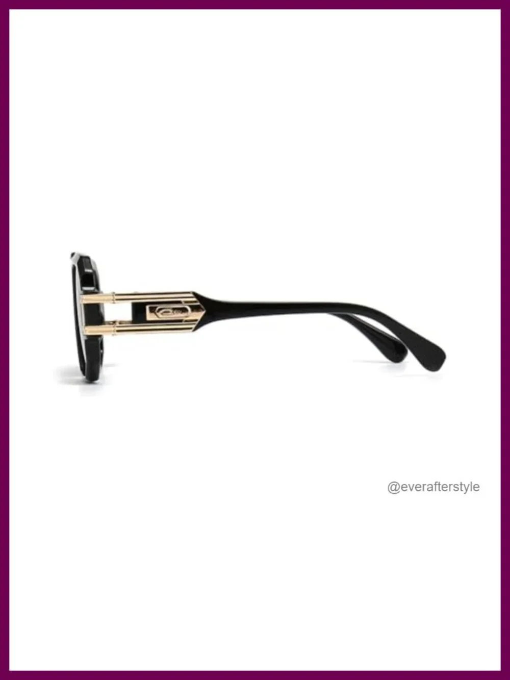 Oversized Retro Square Sunglasses Metal Frame UV400 Protection Unisex